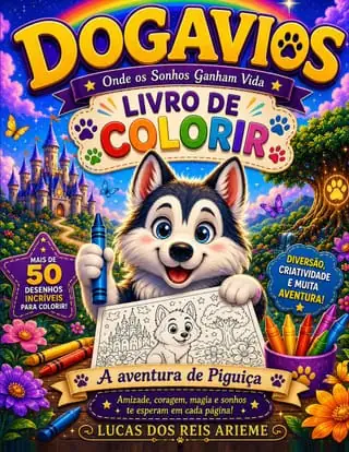Dogavios, Livro de colorir