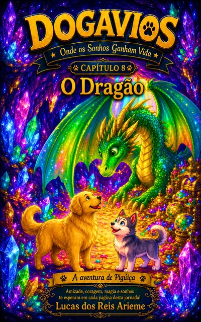 Capa do capítulo 8 do Dogavios: O Dragão